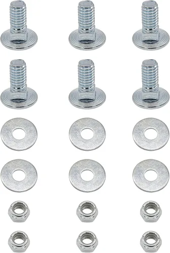 6PK 710-0451 712-04063 Kit de tuercas y arandelas para zapata deslizante MTD Cub Cadet Yardman 784-5580 736-0242 712-04063 GW-37002 soplador de nieve