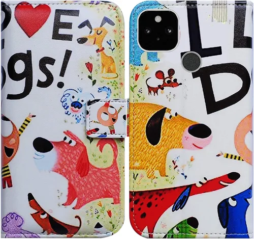 Miniatura 10 de Bcov Funda para Pixel 5a 5G, diseño de pájaro negro y verde con tapa para teléfono, con ranura para tarjetas, soporte para Google Pixel 5a 5G 2021