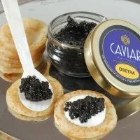 Miniatura 2 de Farm Raised Osetra Baerii Malossol Caviar - Set de regalo (sin cuchara)