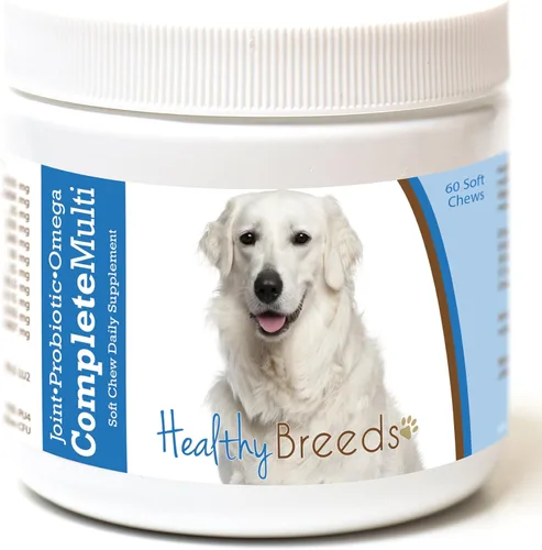 Miniatura 229 de Healthy Breeds Pug todo en uno multivitamínico suave masticable 60