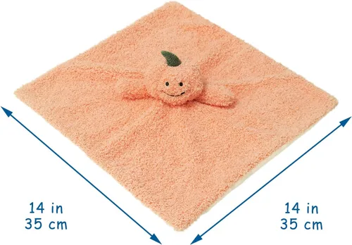 Miniatura 2 de Manta de seguridad suave de calabaza naranja bebé, manta de felpa con personaje de calabaza, regalo de baby shower/guardería, manta para acurrucarse