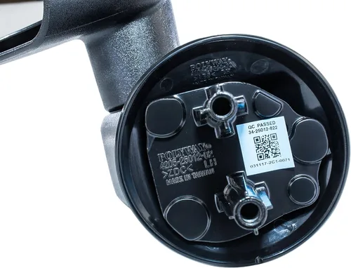 Miniatura 4 de Dependable Direct Espejo manual del lado izquierdo del conductor, texturado, sin calefacción, plegable, compatible con Jeep Wrangler 2007-2016