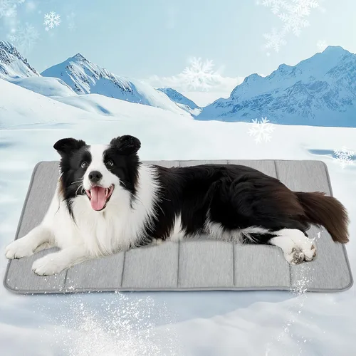 Miniatura 31 de Tapete para jaula para perros de tamaño XL, cama de espuma viscoelástica de 41 x 27 pulgadas, lavable y antideslizante, tapete ultrasuave para Oscuro