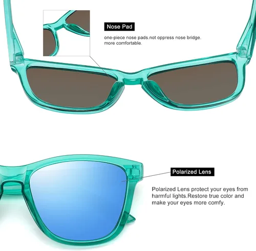 Miniatura 5 de MEETSUN Polarized Sunglasses for Women Men Classic Retro Designer