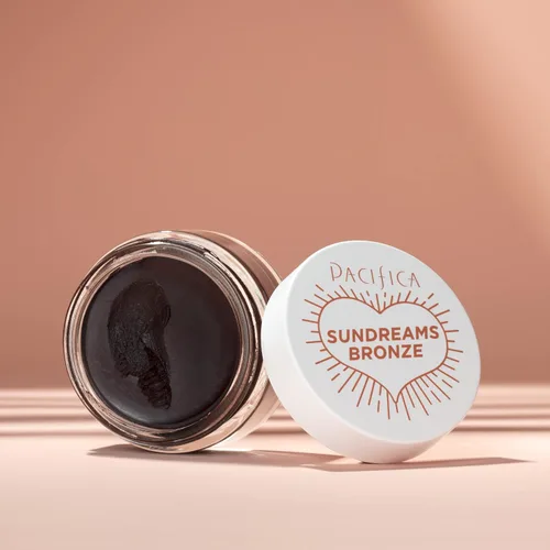 Miniatura 2 de Pacifica Bronzer - Sun Dreams - Resaltador en crema bronceadora mate, contorno hidratante y edificable con extractos florales, sin talco, vegano