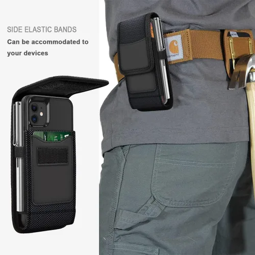 Miniatura 4 de Funda para iPhone 15/14/13/12/11 Pro Max con clip para cinturón, funda protectora para teléfono, fundas para teléfono celular, funda para teléfono