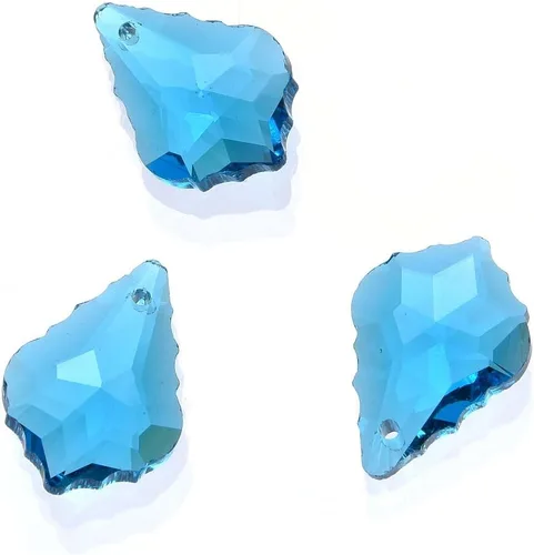 Miniatura 9 de 20pcs checa facetado cristal barroco lámpara colgante gota perlas Suncatcher 0.866 in febrero amatista púrpura piedra natal