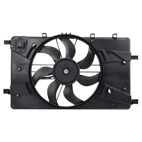 Miniatura 51 de TRQ Conjunto de ventilador de refrigeración del radiador CH3115205 compatible con Jeep Renegade 2019-2021
