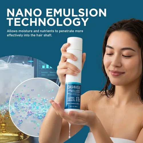 Miniatura 6 de SUDZZFX Champú hidratante de cachemira + paquete de muestras para el cuidado del cabello, sin sulfatos, champú seguro para el color (10.1 onzas)