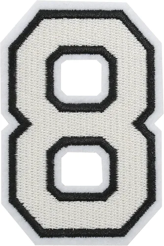 Miniatura 68 de 3 parches de letras termo-adhesivas de 3.14 pulgadas, parche de letras bordadas completo, letras del alfabeto de hierro A-Z, parches para coser