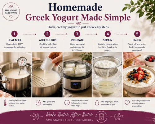 Miniatura 5 de Cultures for Health Cultura de yogur griego 2 paquetes de yogur probiótico estilo reliquia deshidratado para bricolaje Delicioso para batidos