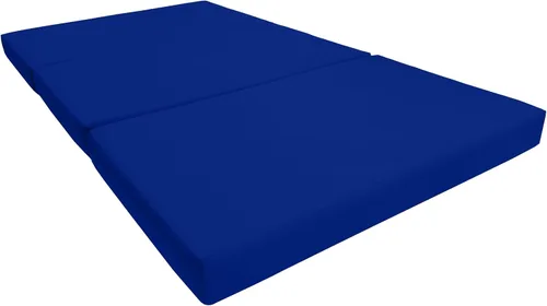 Miniatura 17 de Shikibuton Cama plegable en 3, espuma de alta densidad de 1.8 lbs, tamaño Twin, Full, Queen, colchones plegables. Azul marino