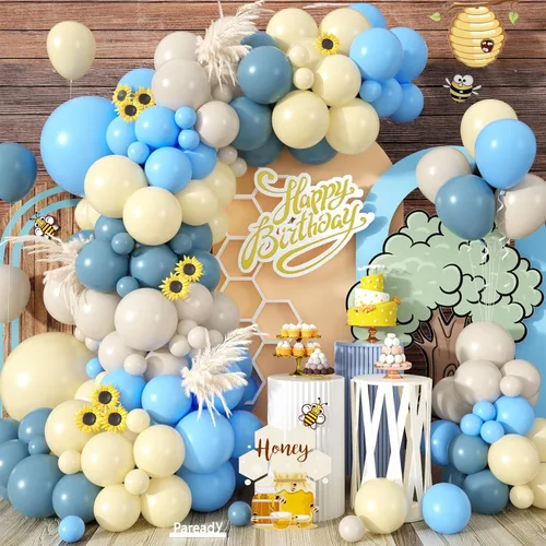Miniatura 13 de Kit de Arco de Globos Paready Graduación 2025, 120 Piezas de Arco de Globos Graduación Negro y Dorado, Globos de Confeti Negro y Dorado Metálicos
