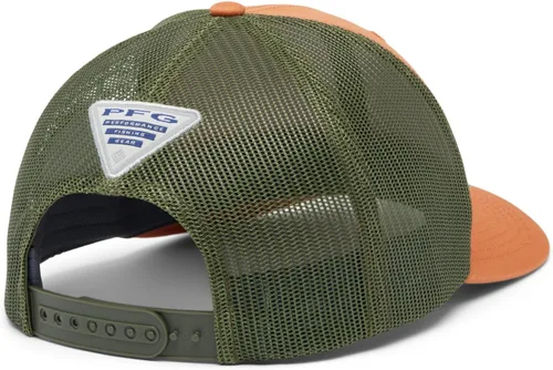 Miniatura 484 de Columbia - Gorra de malla con bandera con árboles unisex para adultos, corona alta