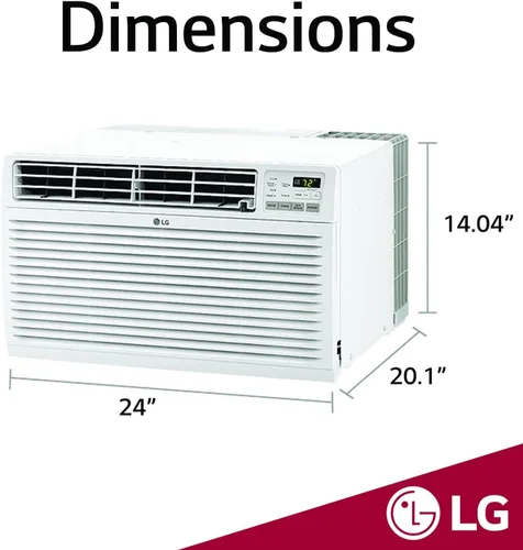 Miniatura 4 de LG LT0816CER aire acondicionado de 8.000 BTU con instalación para pared