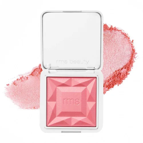 Miniatura 10 de RMS Beauty Redimension Hydra Powder Blush – Rubor en polvo mineral hidratante con color natural modulable, acabado ligero de larga duración, limpio