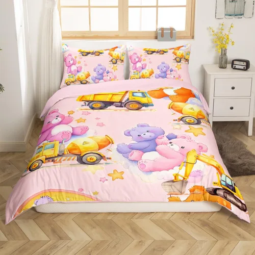 Miniatura 27 de Castle Fairy Funda de edredón con diseño de bandera estadounidense de camuflaje, tamaño individual, silueta de ciervo y árboles marrones, edredón