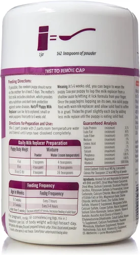 Miniatura 2 de Hartz Reemplazo de leche en polvo para cachorros - 12oz