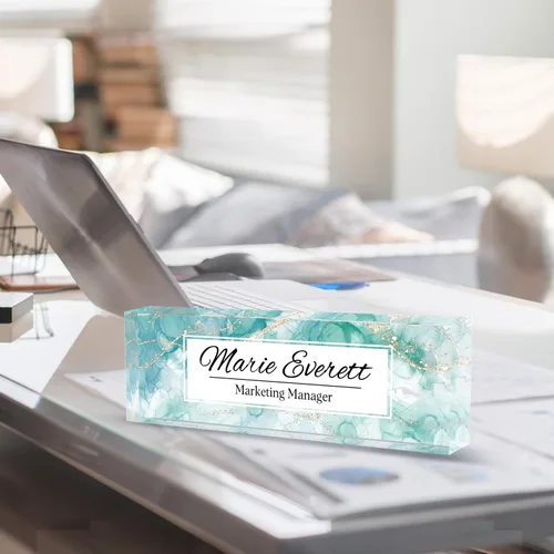 Miniatura 7 de Placa de nombre personalizada para escritorio, placa de nombre de oficina personalizada para escritorio, decoración de oficina personalizada