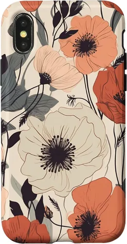 Miniatura 5 de Funda para iPhone 12/12 Pro Minimal Poppy Flower Boho Floral Cute Aesthetic