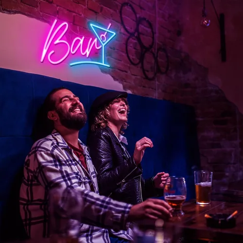 Miniatura 4 de Kavaas Letrero de Neón para Bar Casero, Letrero LED de Bar para Man Cave Pub Cócteles Fiesta - Los Mejores Regalos para Esposo, Padre, Cumpleaños