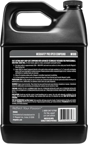 Miniatura 4 de Líquido de pulido Meguiar's M100 Mirror Glaze Pro Speed Compound