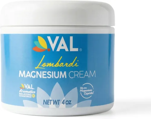 Miniatura 11 de VAL Lombardi Loción de magnesio, crema de cloruro de magnesio Zechstein nocturna, hidratante, de rápida absorción, magnesio tópico para pies