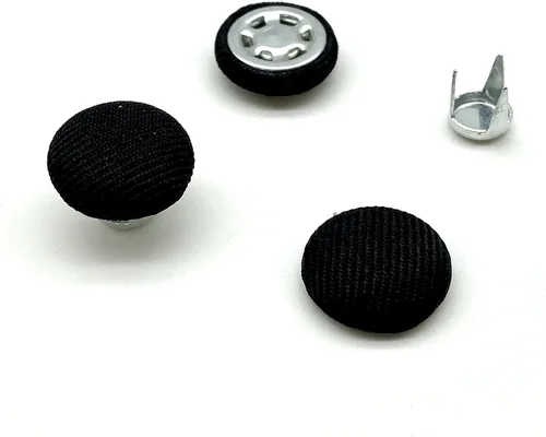 Miniatura 11 de Gorra de béisbol de 5/8 pulgadas / 0.630 in, con botones, botón superior, repuesto para fabricación, suministros de reparación color marrón H155E