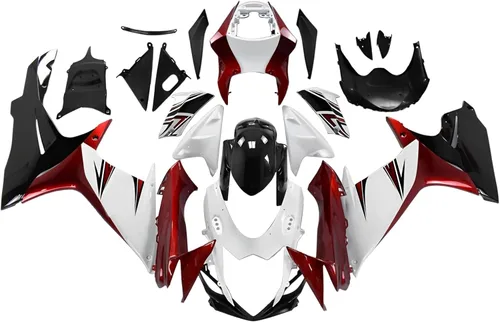 Miniatura 253 de Kit de carenado de inyección azul, negro y blanco para Suzuki GSXR600 GSX750 2006 2007 GSXR 600 GSX-R750 06 07 ABS Carenado de plástico completo