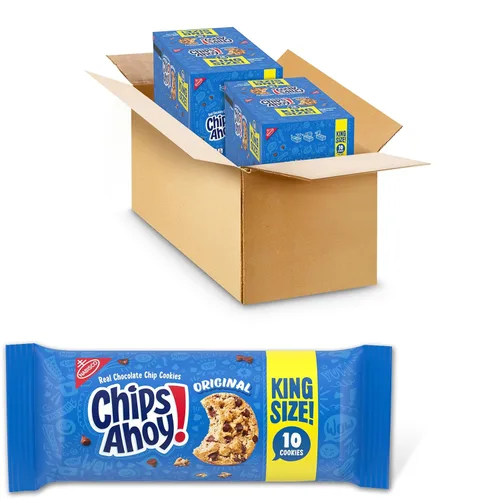 Miniatura 60 de NABISCO CHIPS AHOY! CHIPS AHOY! Galletas Originales de Chips de Chocolate, Tamaño para Fiestas, 25.3 oz