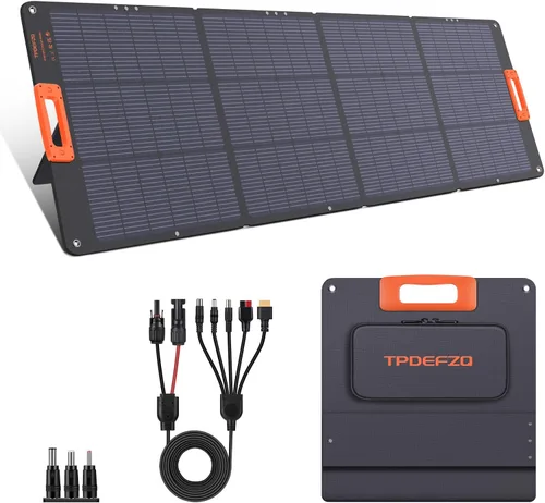 Miniatura 14 de Panel solar portátil tipo N 16BB 200W para estación de energía ETFE Panel solar plegable de alta eficiencia del 25% IP68 Kit de paneles solares 200