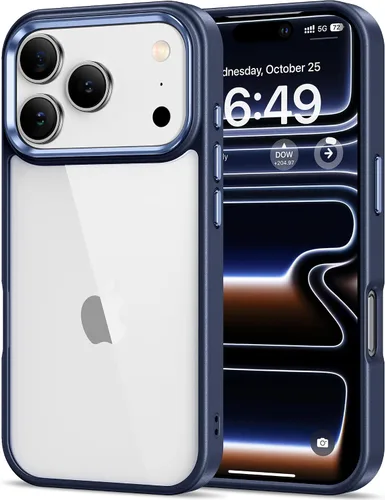 Miniatura 28 de HOOMIL Funda para iPhone 7 Plus/iPhone 8 Plus de 5.5 pulgadas, no amarillea, protección contra caídas, cubierta trasera dura transparente