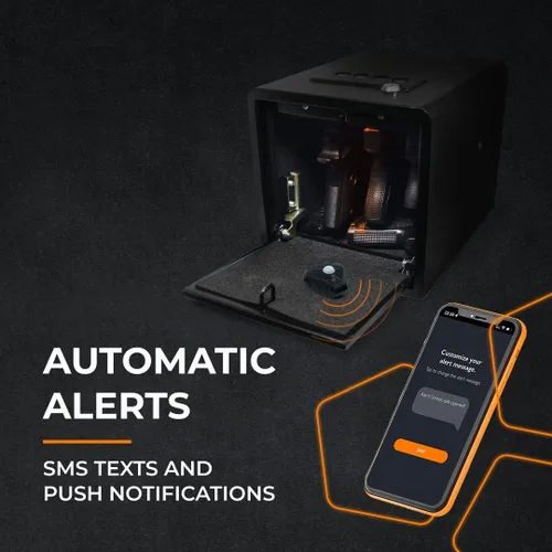 Miniatura 7 de Simtek Sensor StealthALERT para monitoreo de armas y almacenamiento, sistema de seguridad con aplicación