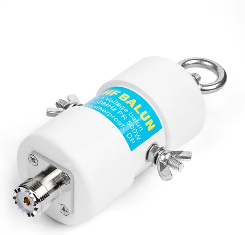 Miniatura 2 de Femei 1-50MHz 500Watt HF Balun DIY Impermeable 1:1 Voltaje Balun con UHF Hembra (SO-239) Conector