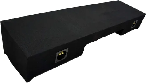 Miniatura 4 de American Sound Connection Compatible con Chevy Silverado o GMC Sierra Camión de Cabina Extendida 1999-2006 Doble 10 pulgadas Subwoofer Caja