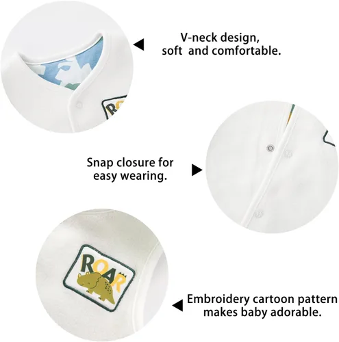 Miniatura 5 de pureborn Chaleco reversible para bebé, chaqueta sin mangas, para primavera, invierno, chaleco para niños