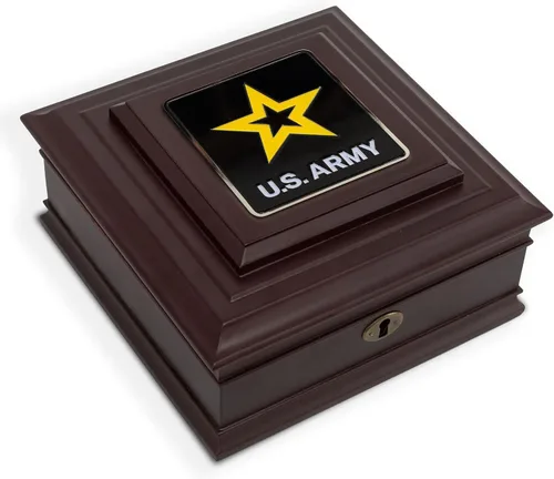 Miniatura 6 de Caja de escritorio medalla de la Guardia Costera de EE. UU. de Allied Frame Guardacostas