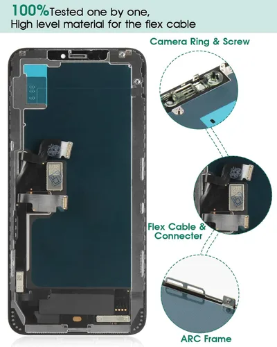 Miniatura 5 de Para iPhone Xs Max Reemplazo de pantalla XS MAX LCD Digitalizador 6.5 pulgadas para iPhone Xs Max Reemplazo de pantalla táctil Asamblea Sensor A1921