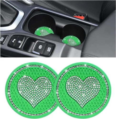 Miniatura 10 de zipelo Paquete de 4 Posavasos para Tazas de Automóvil, Inserto Posavasos para Portavasos de Vehículo de 2.75 Pulgadas, Antideslizante Automotriz
