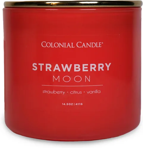 Miniatura 35 de Colonial Candle Winter Woods - Vela perfumada en frasco, colección Pop of Color, 3 mechas, verde, 14.5 onzas, hasta 60 horas de combustión