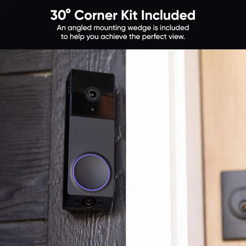 Miniatura 12 de WYZE Timbre inalámbrico Duo Cam con video (timbre incluido), funciona con pilas, video Full HD 2K, 2 cámaras (personas y paquete), audio de 2 vías