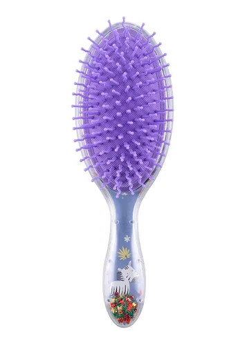 Miniatura 2 de Cepillo desenredante para niños de cabello rizado, elimina suavemente nudos y enredos con facilidad, sin dolor, para todo tipo de cabello, diseño