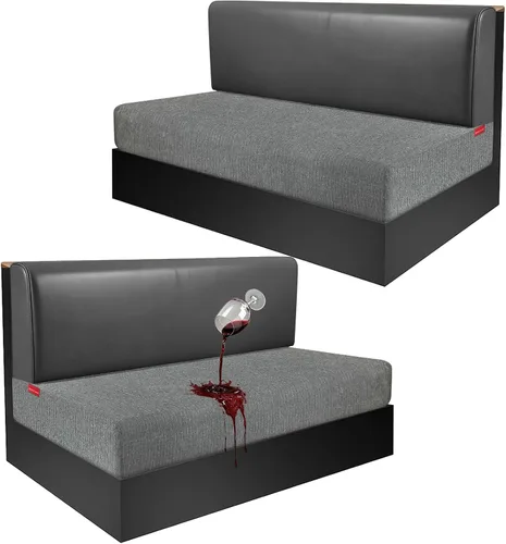 Miniatura 137 de Fundas de cojín impermeables para sofá, funda elástica lavable con diseño elástico antideslizante, protector de muebles para mascotas y niños
