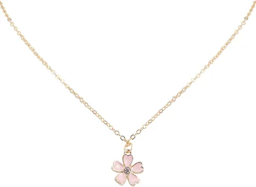Juego de collar y aretes con colgante de rama de cerezo con diamantes de imitación, joyería de boda para mujeres y niñas