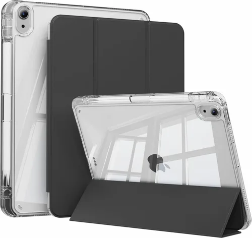 Funda para iPad Air de 11 pulgadas (M4/M3/M2) 2026/2025/2024, iPad Air de 5ª/4ª generación de 10.9 pulgadas 2022/2020 con soporte para lápices,