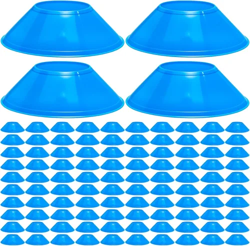Miniatura 14 de 100 piezas mini conos de fútbol para deporte agilidad disco conos de fútbol entrenamiento para ejercicios de agilidad deportes fútbol fútbol