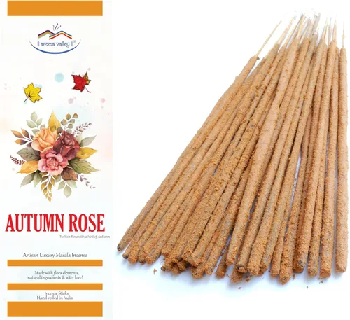 Miniatura 10 de Varillas de incienso Oud de madera de agar - Incienso artesanal Masala de lujo - Varillas extra gruesas de combustión prolongada (75 minutos)