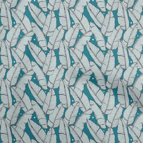 Miniatura 13 de oneOone Cotton Flex Black Fabric Tropical Craft Projects Decor Fabric Printed By The Yard 40 Inch Wide-7Y