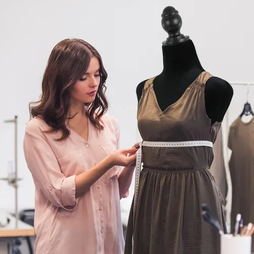 Miniatura 6 de Maniquí femenino, forma de vestido ajustable de altura de 50 a 63 pulgadas, maniquí de torso con trípode de madera para coser ropa, exhibición