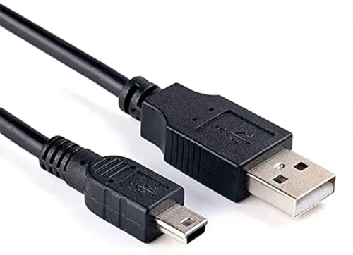 Cámara IFC-400PCU IFC-200U IFC-500U Cable de transferencia de datos/archivos USB Cable Cable para Canon PowerShot ELPH 360 HS, Rebel EOS T1i T2i T3